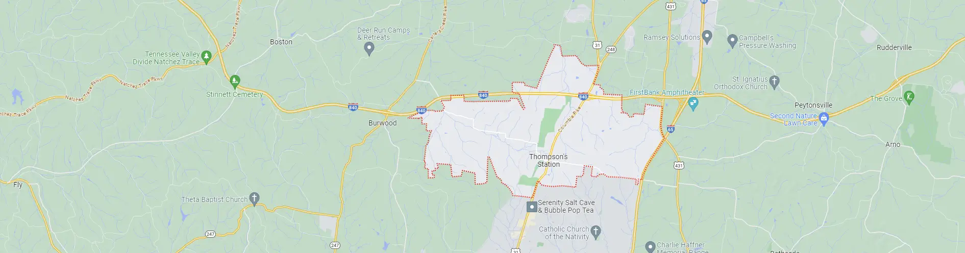 Pest control services in Thompson's Station, TN