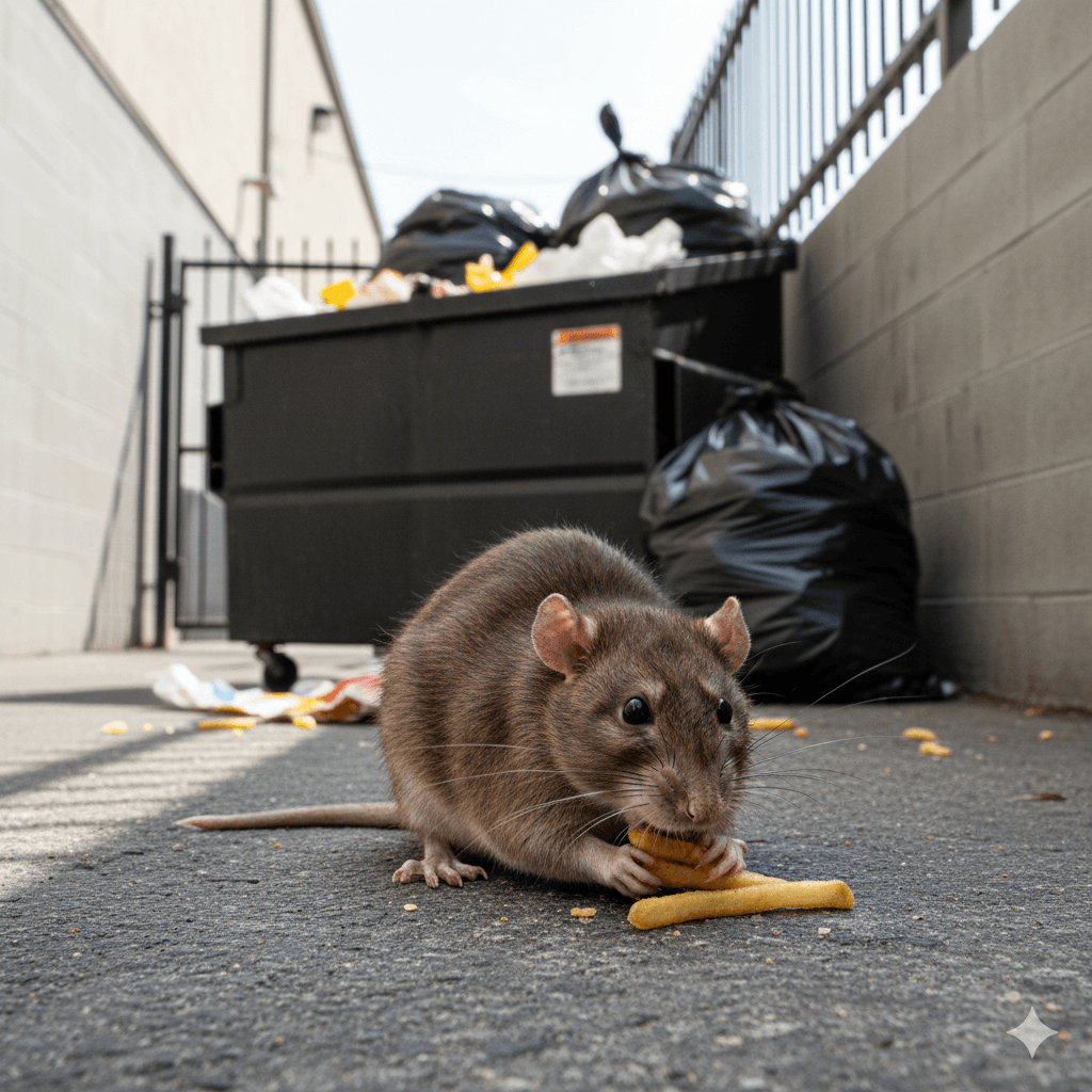 Rodents causing inventory contamination and fire hazards in commercial facility